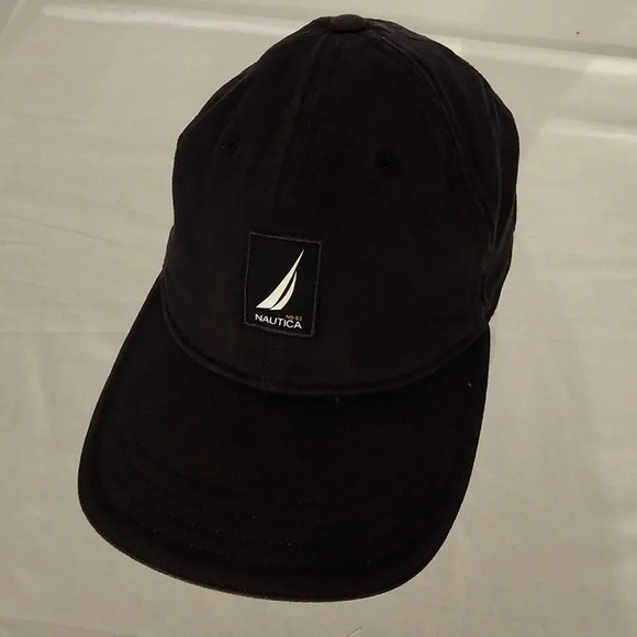 Nautica Baseball Cap Hat Cotton Blend/Spandex Navy Blue Size S/M - Picture 1 of 6